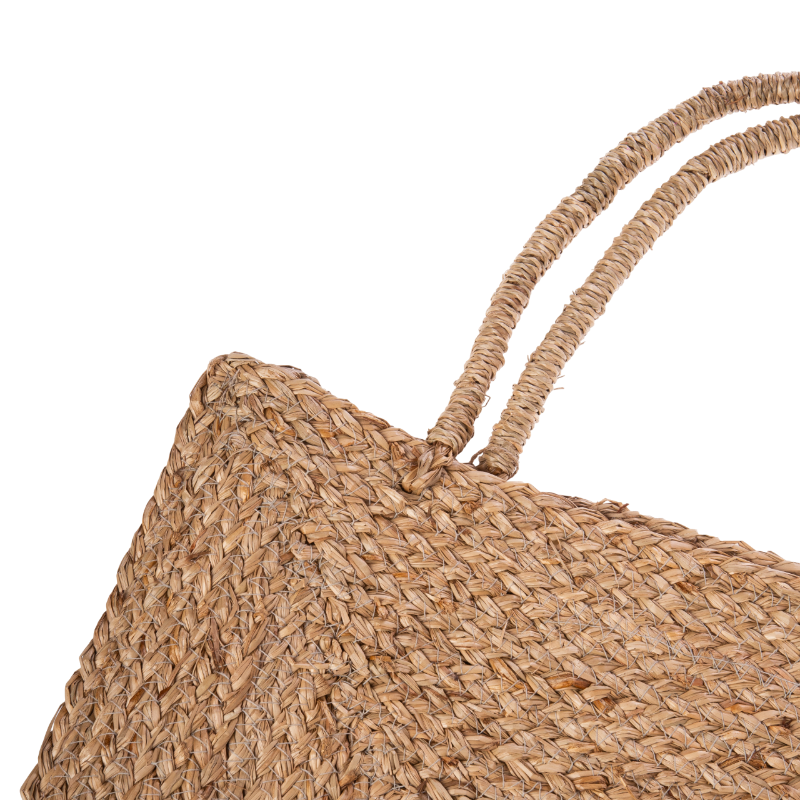 Bolsa fibra natural detalle