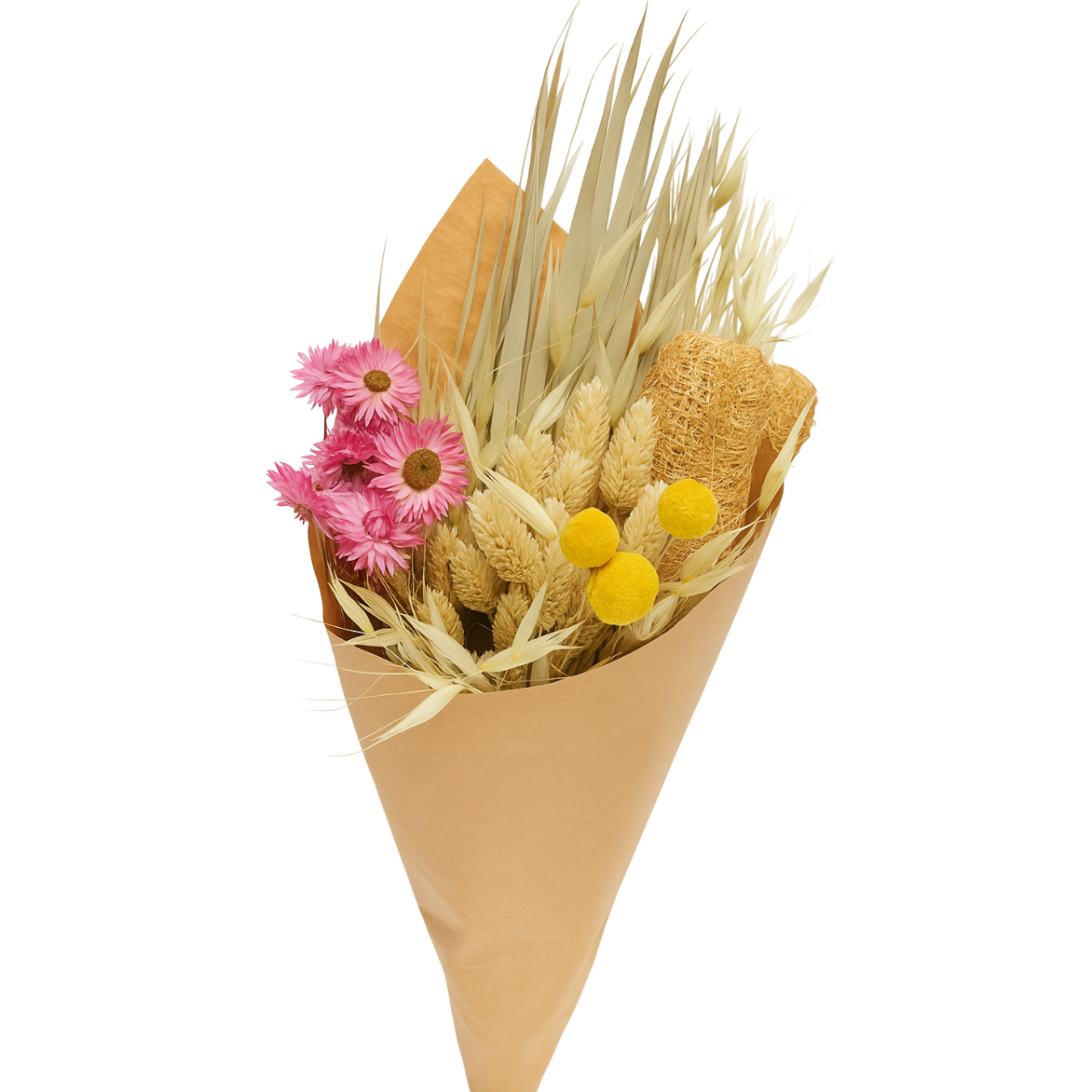 Bouquet de flores secas