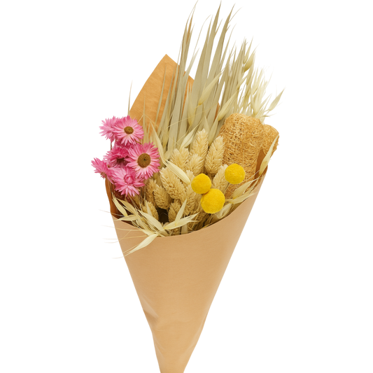 Bouquet de flores secas