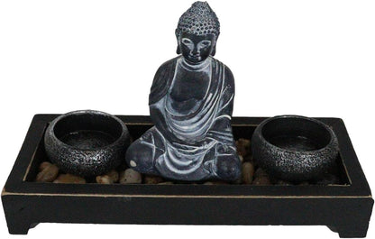 Buda Amitabha en jardín zen 2