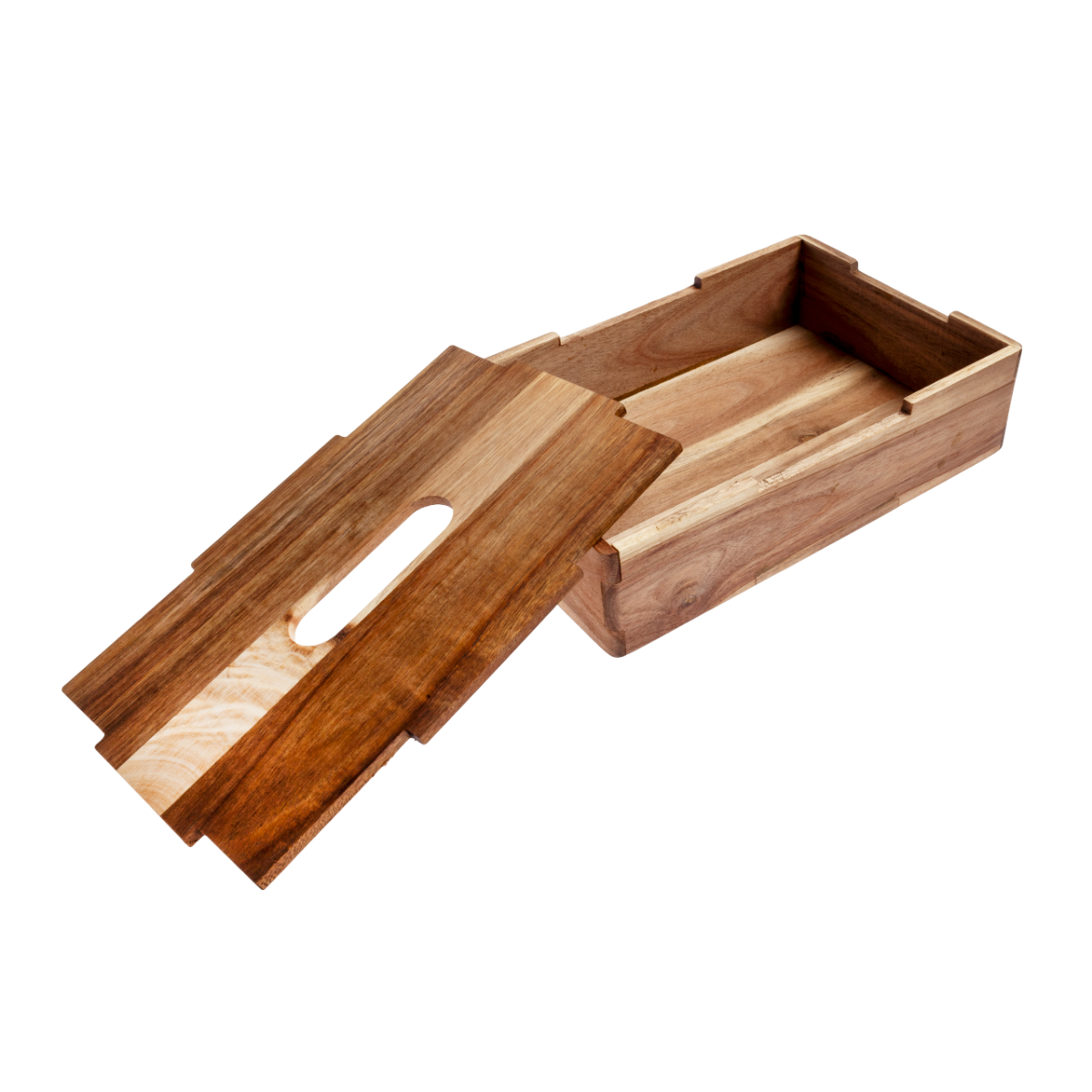 Caja de madera con tapa 2