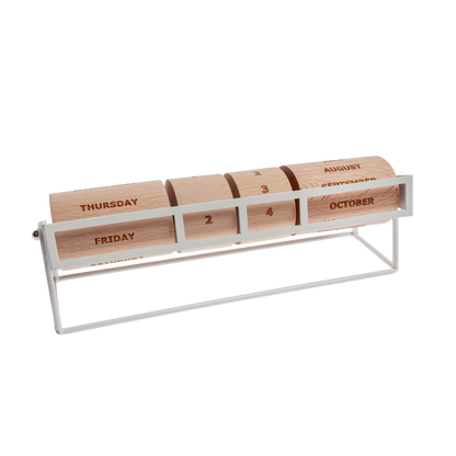 Calendario de madera 1