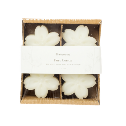 Cera perfumada para quemador Pure Cotton frente