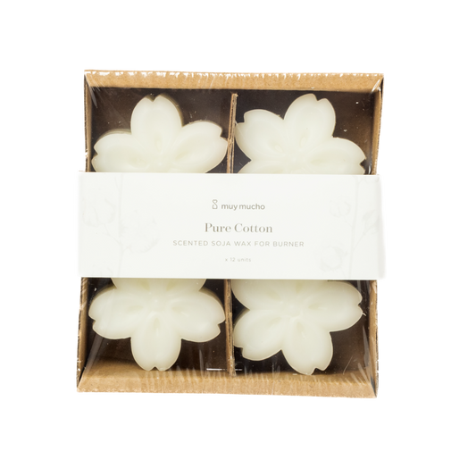Cera perfumada para quemador Pure Cotton frente