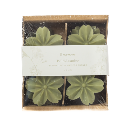 Cera perfumada para quemador Wild Jasmine frente