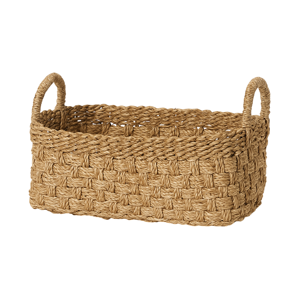 Cesta con asas mediana