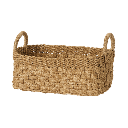 Cesta con asas mediana