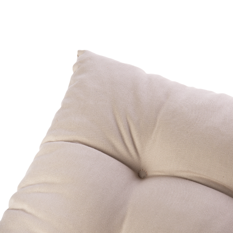 Cojín de silla crudo detalle