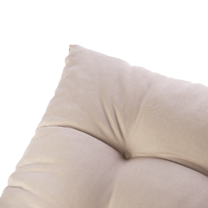 Cojín de silla crudo detalle