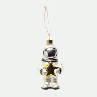 Colgante adorno navideño astronauta