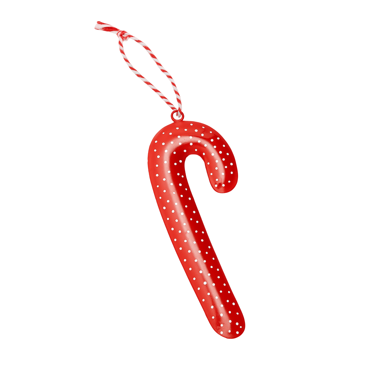 Colgante de metal caramelo de Navidad