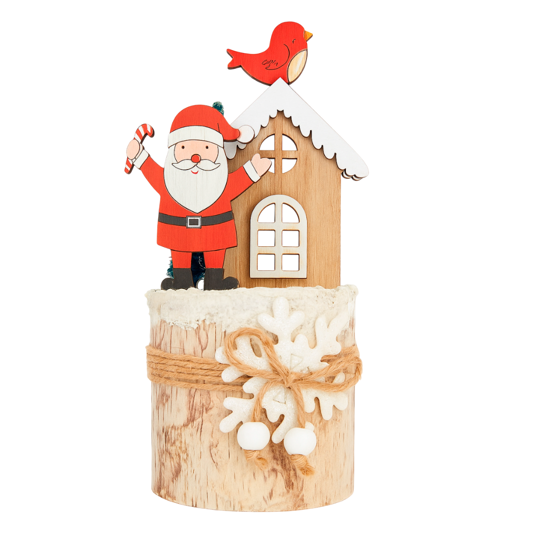 Decoración de casa de Navidad