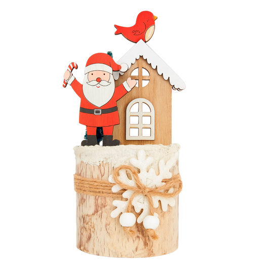 Decoración de casa de Navidad