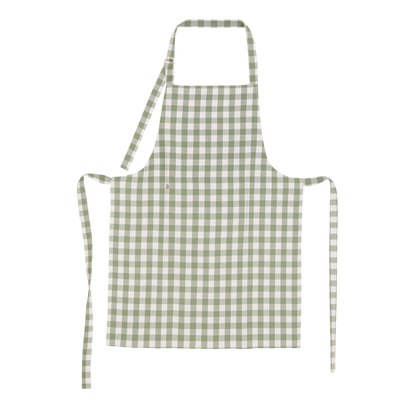 Delantal ajustable de cocina verde