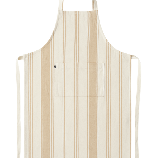Delantal de rayas ajustable