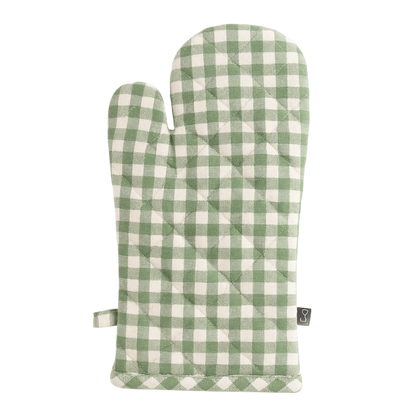 Guante de cocina verde