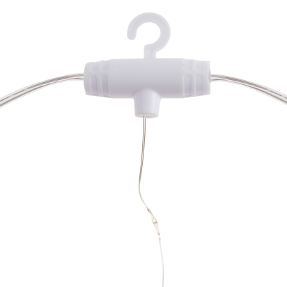 Gancho de guirnalda cortina LED con mando