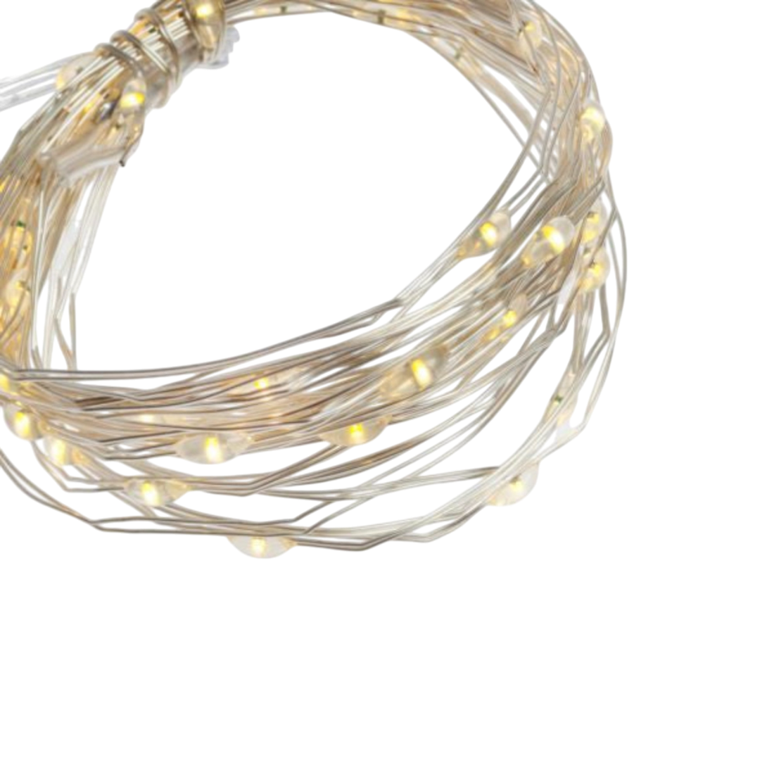 Guirnalda de 100 luces LED detalle