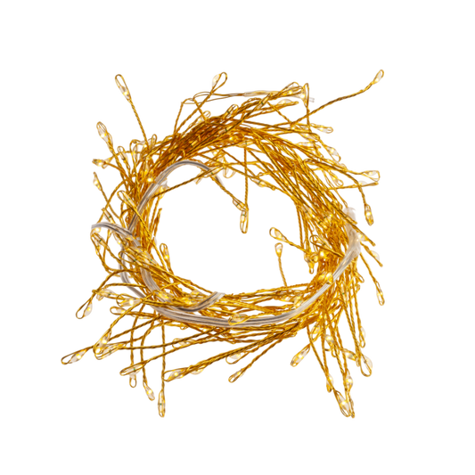 Guirnalda LED dorado