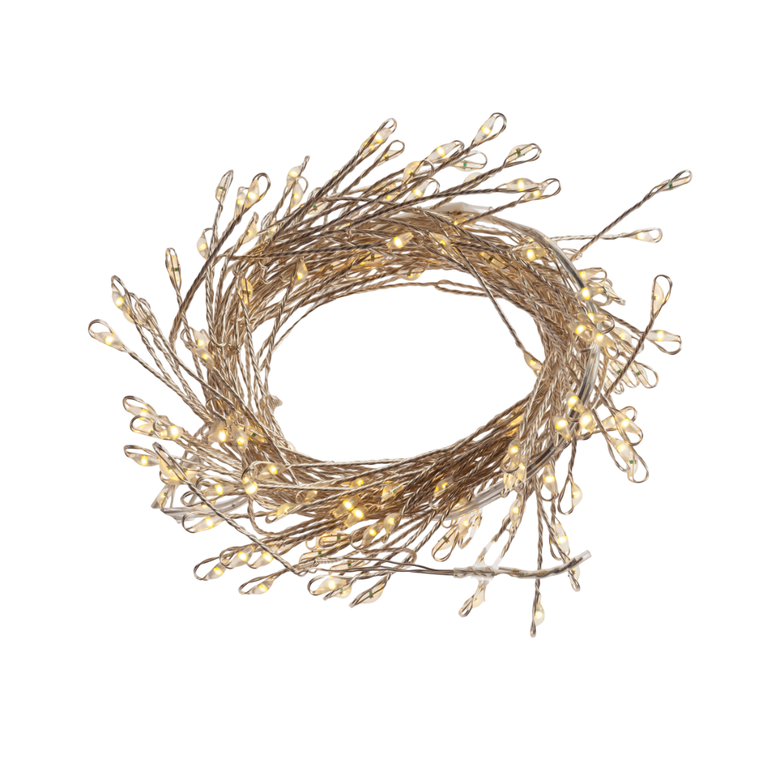 Guirnalda LED plateado