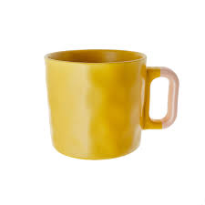 Mug porcelana new bone amarillo