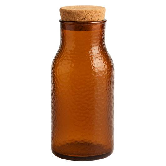 Jarra orgánica con corcho