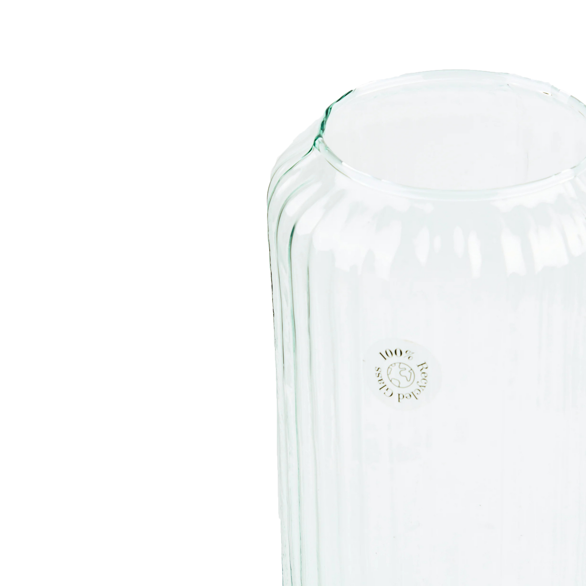 Jarrón de vidrio reciclado 5350 ml detalle