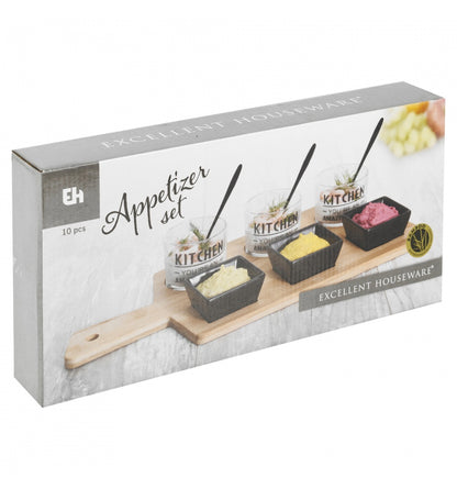 Juego de 10 piezas para servir aperitivos 2
