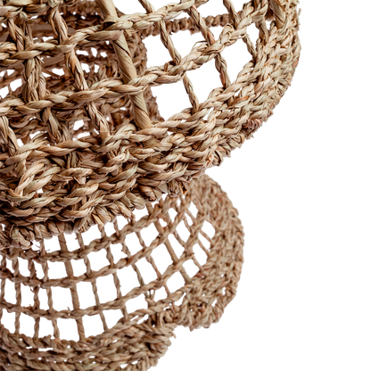 Lámpara de mesa seagrass 32 x 35 cm detalle