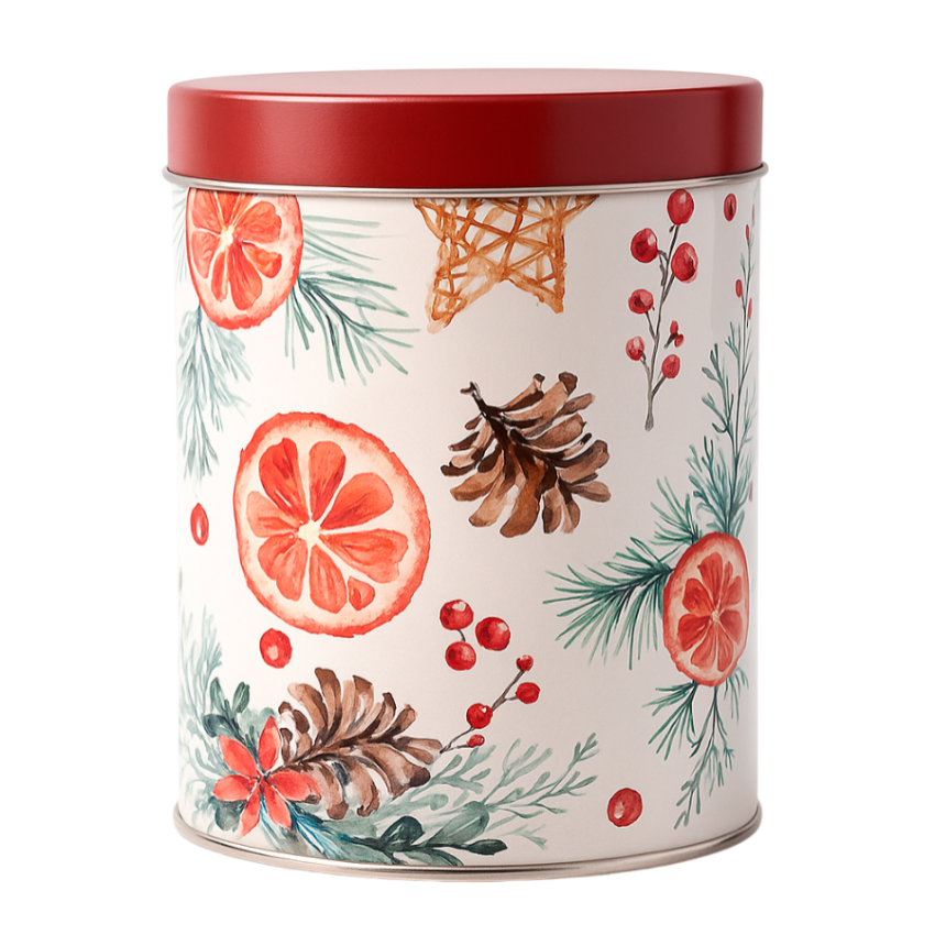 Lata de almacenamiento de Navidad 2