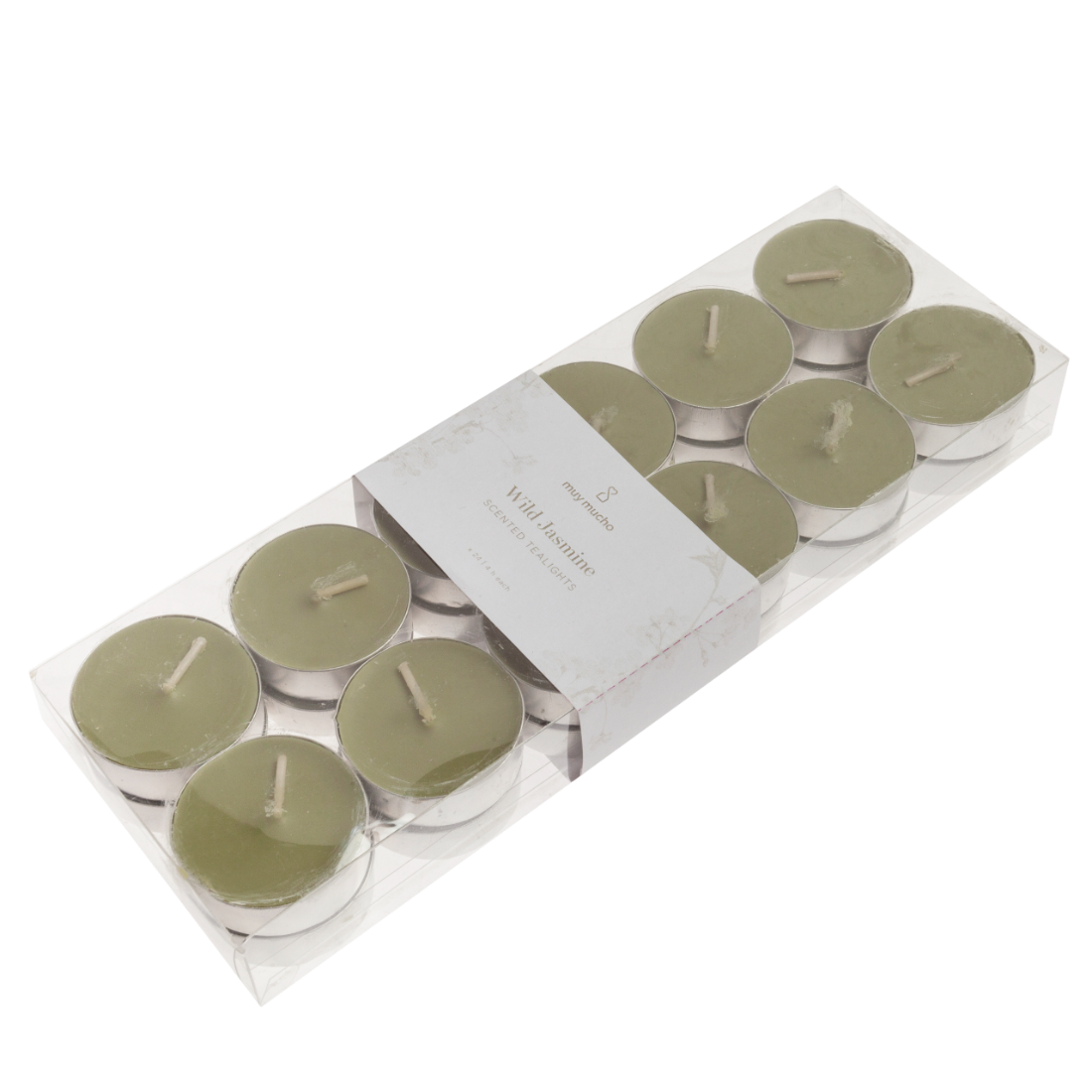 Pack 24 velas de té Wild Jasmine