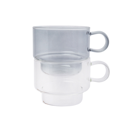 Pack de 2 tazas de borosilicato 2