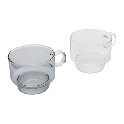 Pack de 2 tazas de borosilicato 4