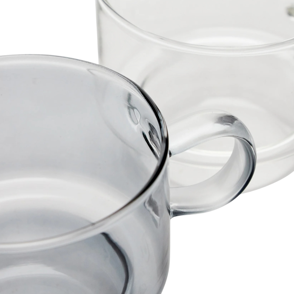 Pack de 2 tazas de borosilicato 5