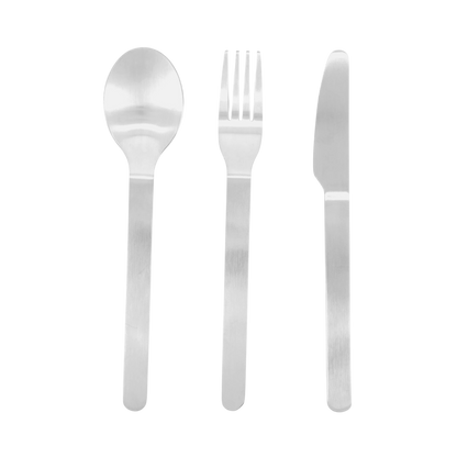Pack de 3 cubiertos de acero to go 3