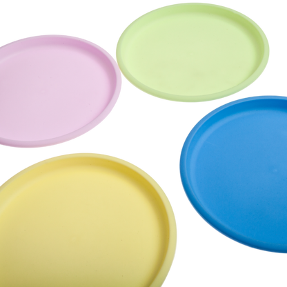 Pack de 4 platos lunch detalle