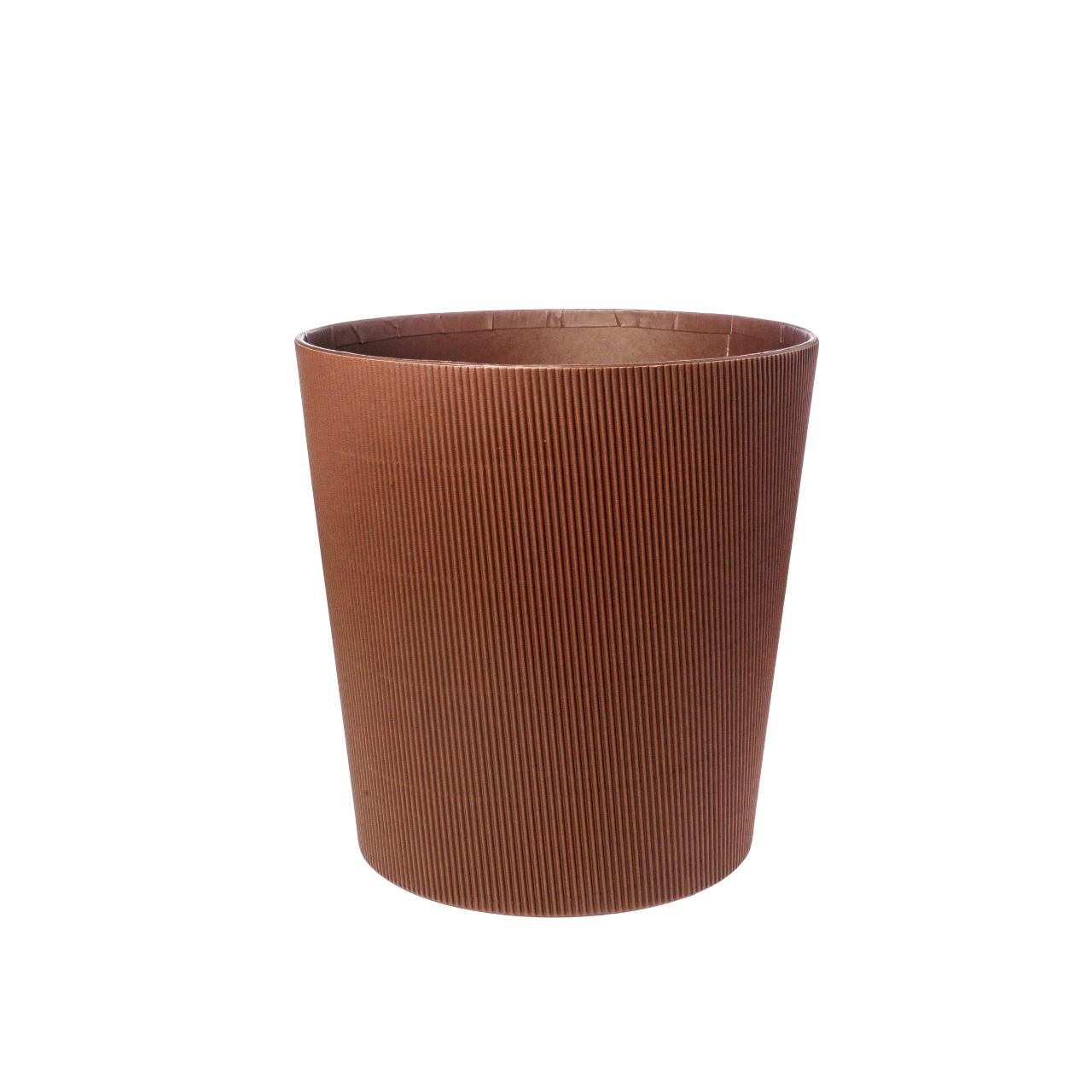 Papelera marrón