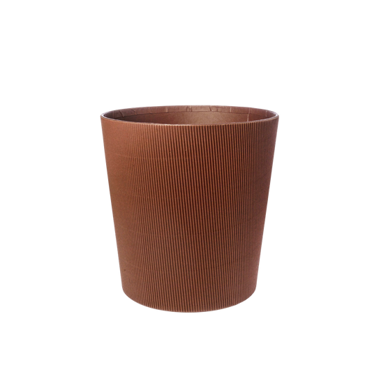 Papelera marrón