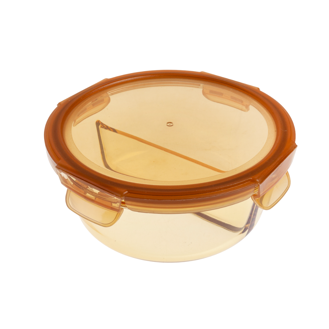 Recipiente de vidrio para alimentos con 2 compartimentos 2