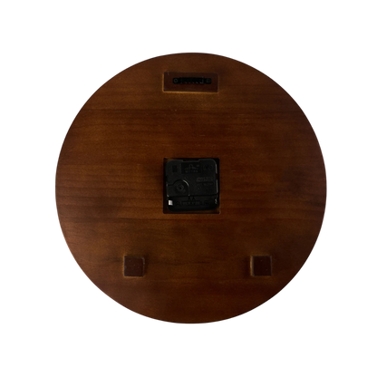 Reloj de pared madera 2