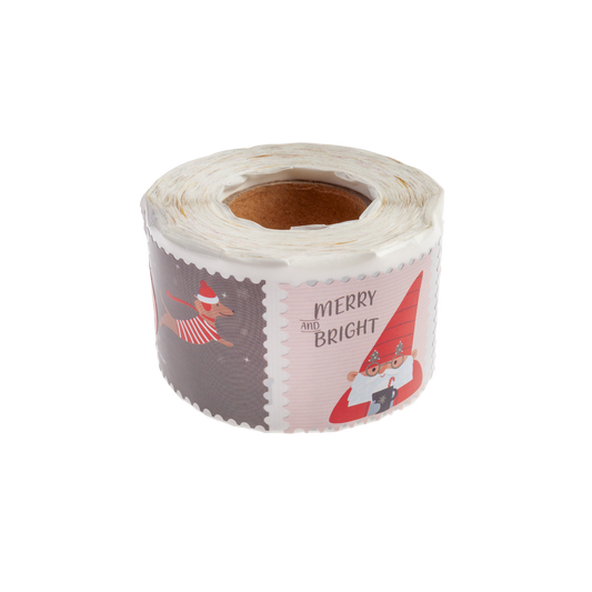 Rollo de pegatinas de Navidad 1