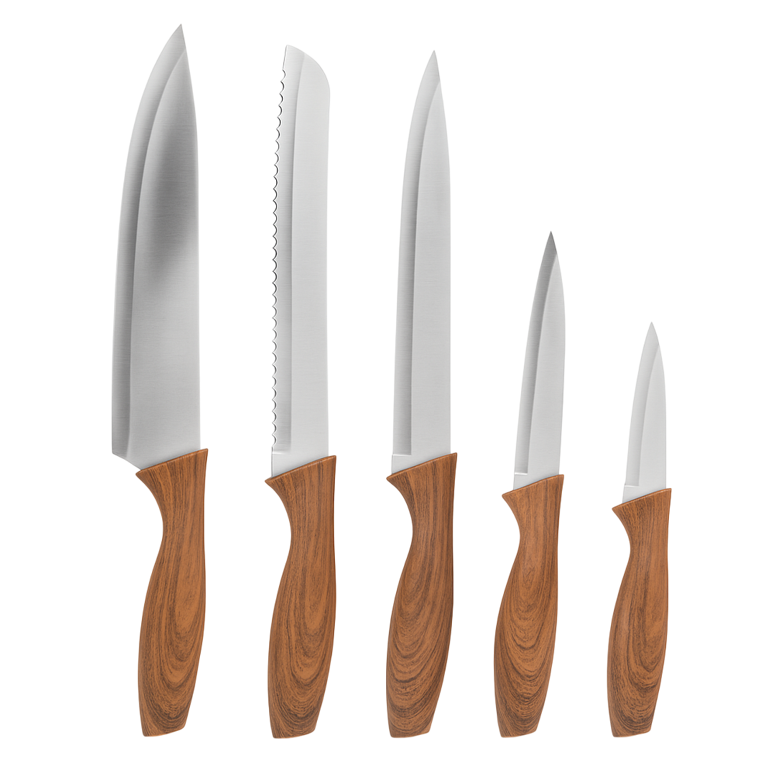 Set de 5 cuchillos