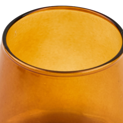 Vaso borosilicato detalle
