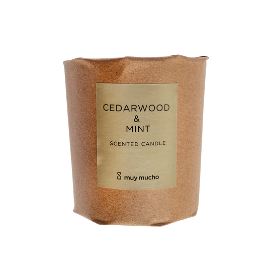 Vaso vela Cedarwoord & Mint