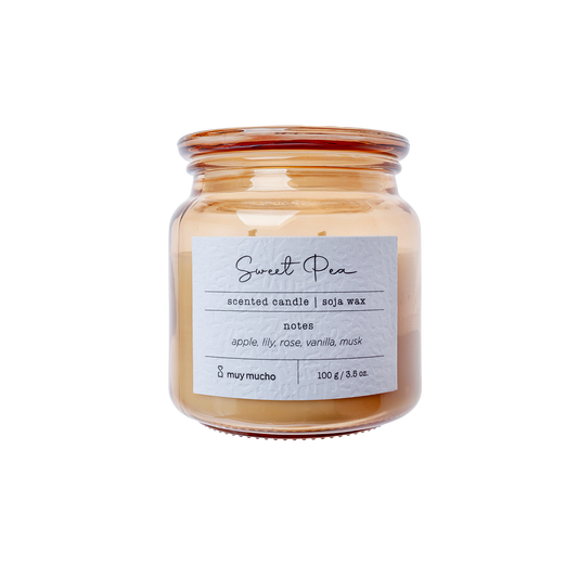Vaso vela de cristal Sweet Pea Jasmine 1