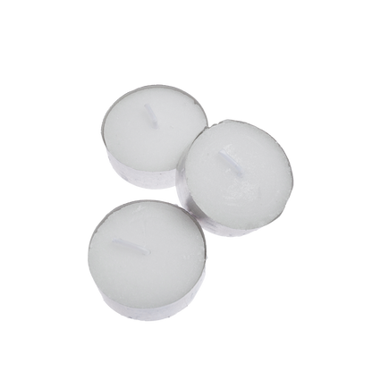 Velas blancas té