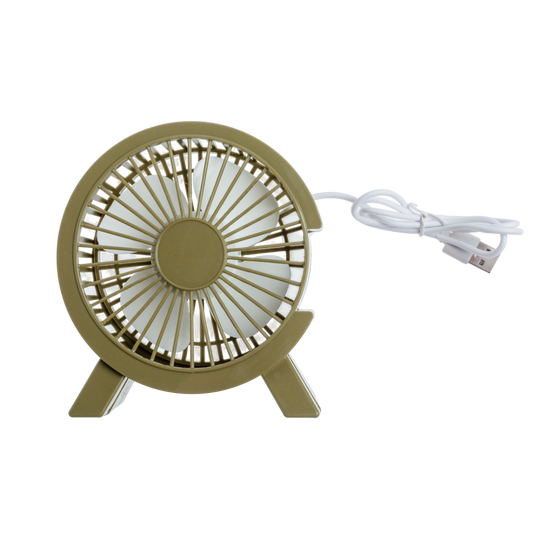 Ventilador de mesa verde