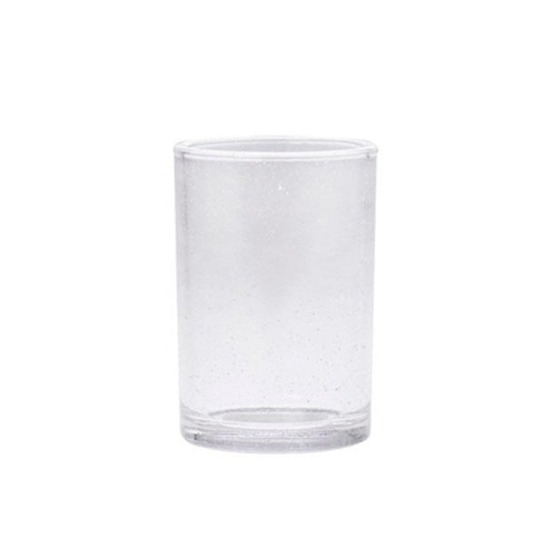 Vaso Cepillo Dientes Cristal Burbuja 7X7X10,5CM