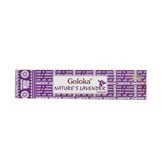 Incienso Goloka Natures Lavander 15 Gr