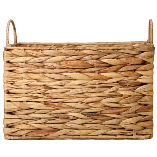 Cesta Rectangular Nat. 40X30X23 Cm.